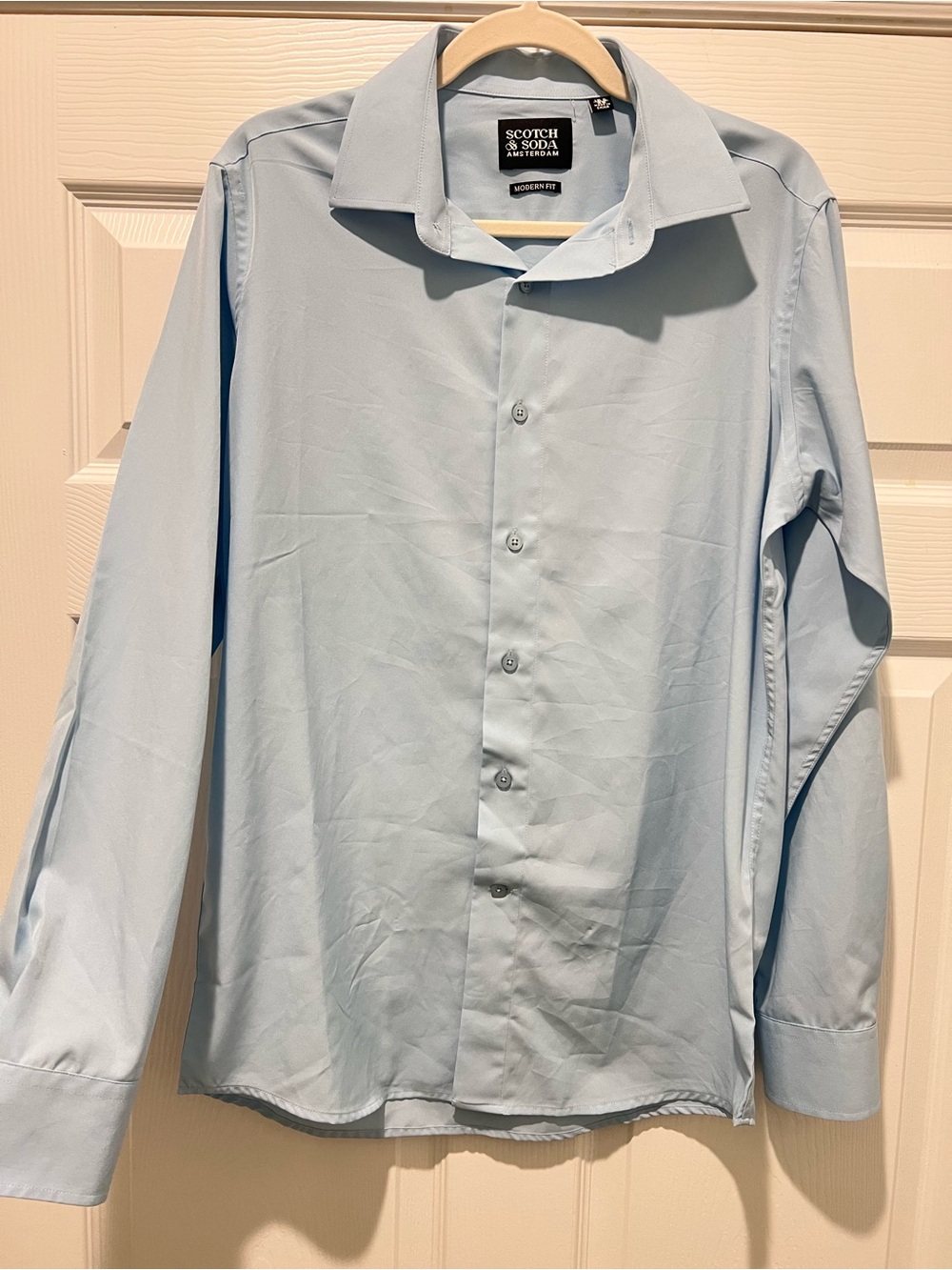 Scotch & Soda Pale Blue Men's Dress Shirt